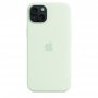 APPLE IPhone 15 Plus Silicone Case with MagSafe - Soft Mint ( mwng3zm/a ) - slika 5