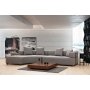 Atelier del Sofa Ugaona garnitura Gondol 1 (CHL 3R) Grey - slika 1