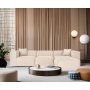 Atelier del Sofa Ugaona garnitura Lora (L1 O1 1R POUFFE ) Cream - slika 2