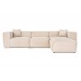 Atelier del Sofa Ugaona garnitura Lora (L1 O1 1R POUFFE ) Cream - slika 3
