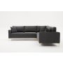 Atelier del Sofa Ugaona garnitura Berlin Anthracite Gold - slika 5