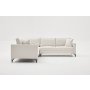 Atelier del Sofa Ugaona garnitura Berlin Cream Black - slika 3