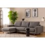 Atelier del Sofa Ugaona garnitura Berlin Left Grey - slika 1