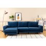 Atelier del Sofa Ugaona garnitura Berlin Left Navy Blue - slika 2