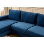 Atelier del Sofa Ugaona garnitura Berlin Left Navy Blue - slika 3