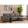 Atelier del Sofa Ugaona garnitura Berlin Right Grey - slika 1