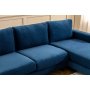 Atelier del Sofa Ugaona garnitura Berlin Right Navy Blue - slika 3