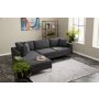 Atelier del Sofa Ugaona garnitura Berlin Left Anthracite Gold - slika 2