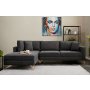 Atelier del Sofa Ugaona garnitura Berlin Left Anthracite Gold - slika 3
