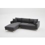 Atelier del Sofa Ugaona garnitura Berlin Left Anthracite Gold - slika 4