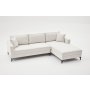 Atelier del Sofa Ugaona garnitura Berlin Right Cream Black - slika 4