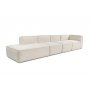 Atelier del Sofa Ugaona garnitura More M (M4 M1 M1 M7) Cream - slika 4