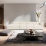 Atelier del Sofa Ugaona garnitura More M (M4 M1 M1 M7) Cream - slika 1