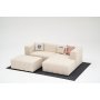 Atelier del Sofa Ugaona garnitura Beyza Mini Right Cream - slika 3