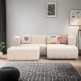 Atelier del Sofa Ugaona garnitura Beyza Mini Right Cream - slika 1
