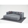 Atelier del Sofa Ugaona garnitura Beyza Mini Left Grey - slika 5