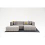 Atelier del Sofa Ugaona garnitura Beyza Mini Right Light Grey - slika 2