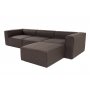 Atelier del Sofa Ugaona garnitura Fora Dark Brown - slika 4
