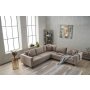 Atelier del Sofa Ugaona garnitura Kale Linen Cream - slika 1