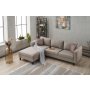Atelier del Sofa Ugaona garnitura Kale Linen Left Cream - slika 3