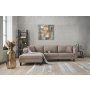 Atelier del Sofa Ugaona garnitura Kale Linen Left Cream - slika 1
