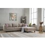 Atelier del Sofa Ugaona garnitura Kale Linen Right Cream - slika 2