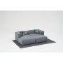 Atelier del Sofa Ugaona garnitura Linden Mini Left Grey - slika 4
