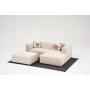 Atelier del Sofa Ugaona garnitura Linden Mini Right Cream - slika 3