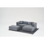 Atelier del Sofa Ugaona garnitura Linden Mini Right Grey - slika 3