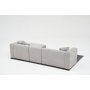 Atelier del Sofa Ugaona garnitura Linden Mini Right Light Grey - slika 5