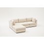 Atelier del Sofa Ugaona garnitura Mottona Corner Sofa v2 Cream - slika 4