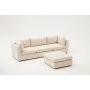 Atelier del Sofa Ugaona garnitura Mottona Corner Sofa v2 Cream - slika 5