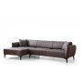 Atelier del Sofa Ugaona garnitura Belissimo Left Dark Grey - slika 5