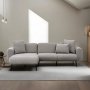 Atelier del Sofa Ugaona garnitura Side Left Light Grey - slika 1