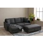 Atelier del Sofa Ugaona garnitura Eva Left Anthracite - slika 2