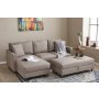 Atelier del Sofa Ugaona garnitura Eva Left Cream - slika 2