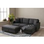 Atelier del Sofa Ugaona garnitura Eva Right Anthracite - slika 2