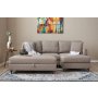 Atelier del Sofa Ugaona garnitura Eva Right Cream - slika 1