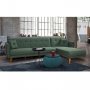 Atelier del Sofa Ugaona garnitura Aria Corner Green - slika 1