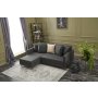 Atelier del Sofa Ugaona garnitura Aydam Left Anthracite - slika 2