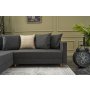 Atelier del Sofa Ugaona garnitura Aydam Left Anthracite - slika 3