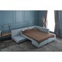 Atelier del Sofa Ugaona garnitura Manama Corner Sofa Bed Right Light Blue - slika 3