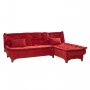 Atelier del Sofa Ugaona garnitura Kelebek Corner Right Claret Red - slika 4