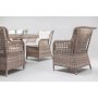 HANAH HOME Baštenska garnitura Cenova 8 Cream - slika 2