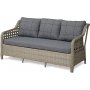 HANAH HOME Baštenska garnitura Ronda Dark Grey - slika 2