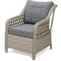 HANAH HOME Baštenska garnitura Ronda Dark Grey - slika 4