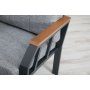 HANAH HOME Baštenska garnitura Tu Tienda Nergiz 191 Grey - slika 4
