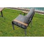 HANAH HOME Baštenska garnitura Tu Tienda Nergiz Grey - slika 5