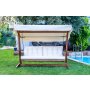 HANAH HOME Baštenska ljuljaška Viva 2400 Beige - slika 2