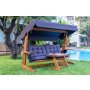 HANAH HOME Baštenska ljuljaška Viva 2400 Anthracite - slika 2